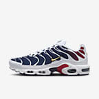 Nike air fashion max plus red white and blue